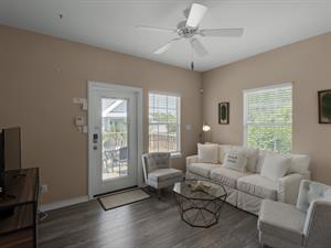 Carriage house living room
