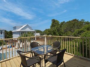 Carriage house deck