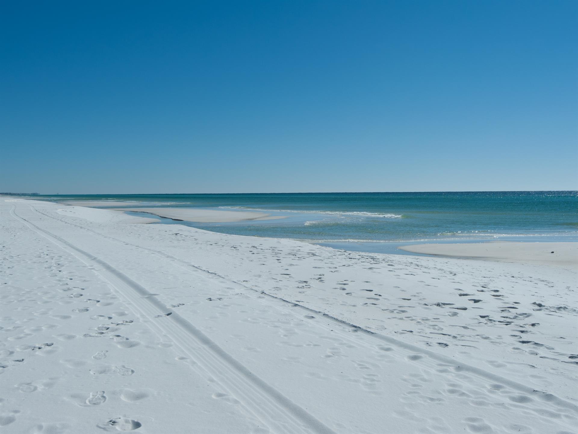 Beautiful beach area