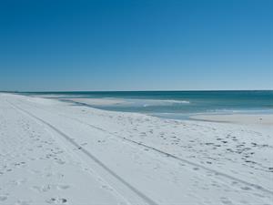 Beautiful beach area