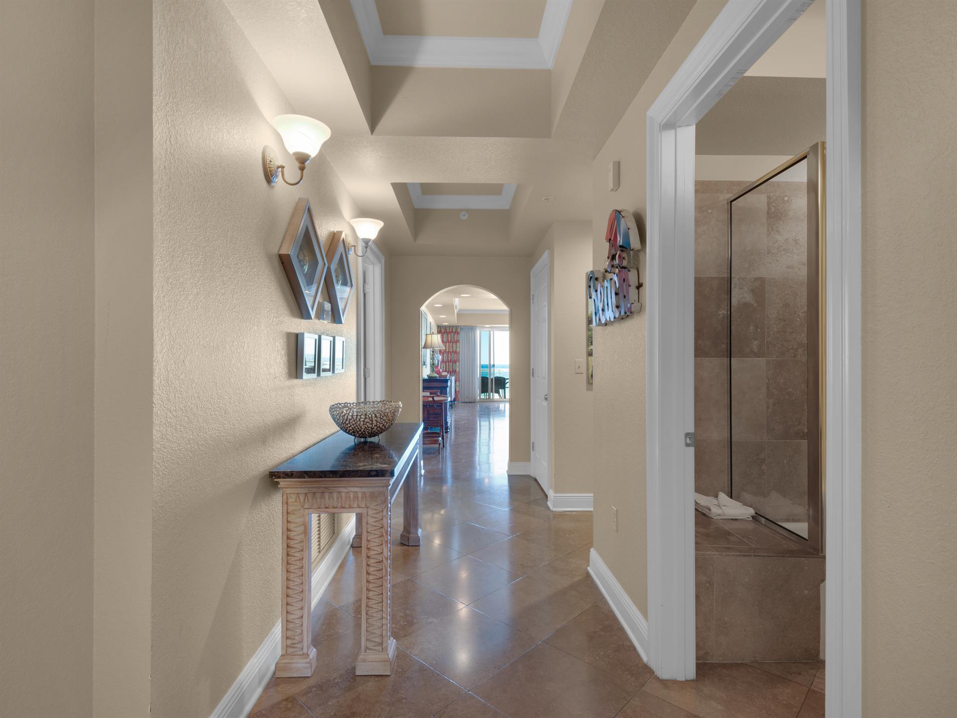 Entry is large and inviting