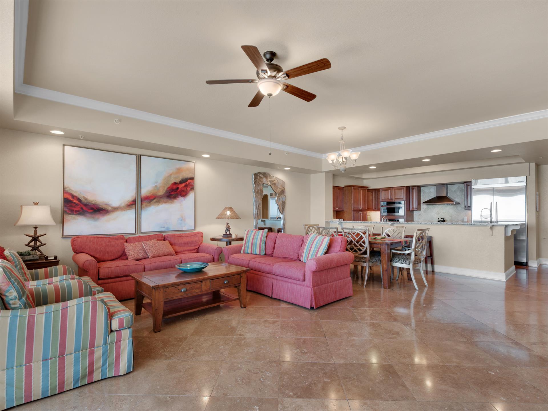 Large and open living area