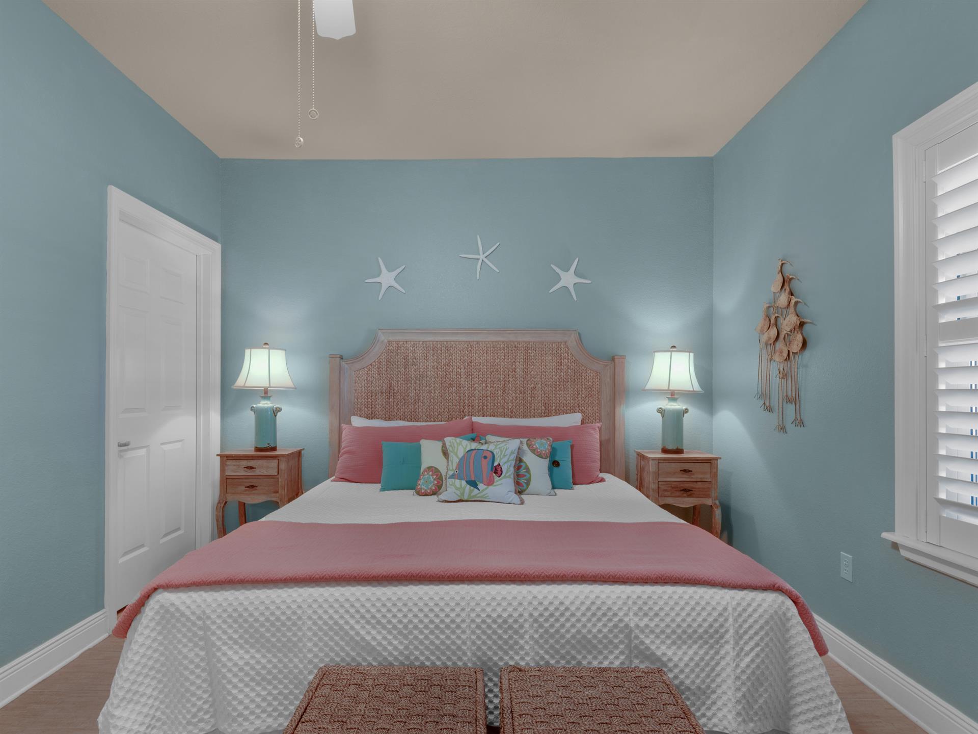 Guest bedroom with King