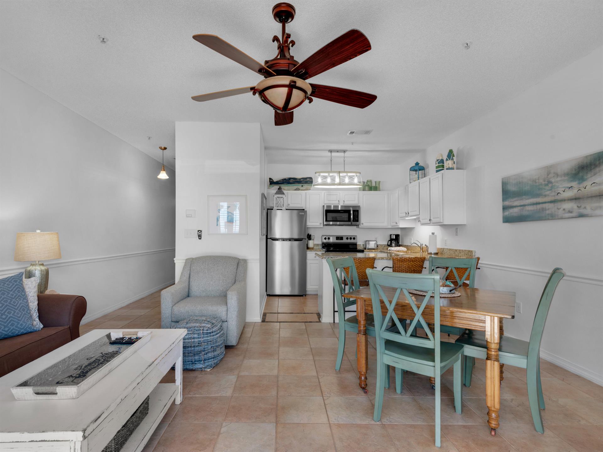 Kitchen and Dining Area