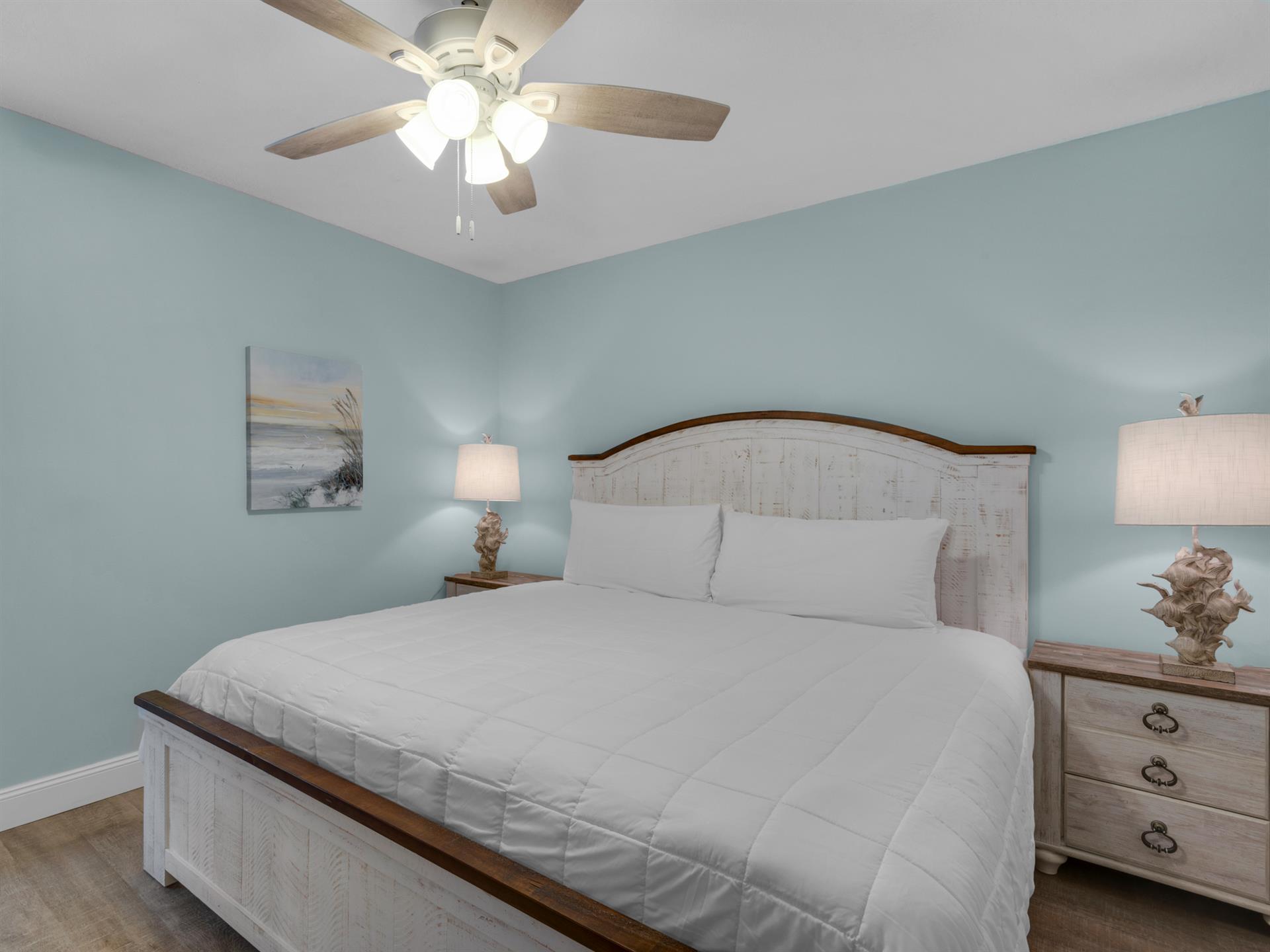 Guest Bedroom with King Bed