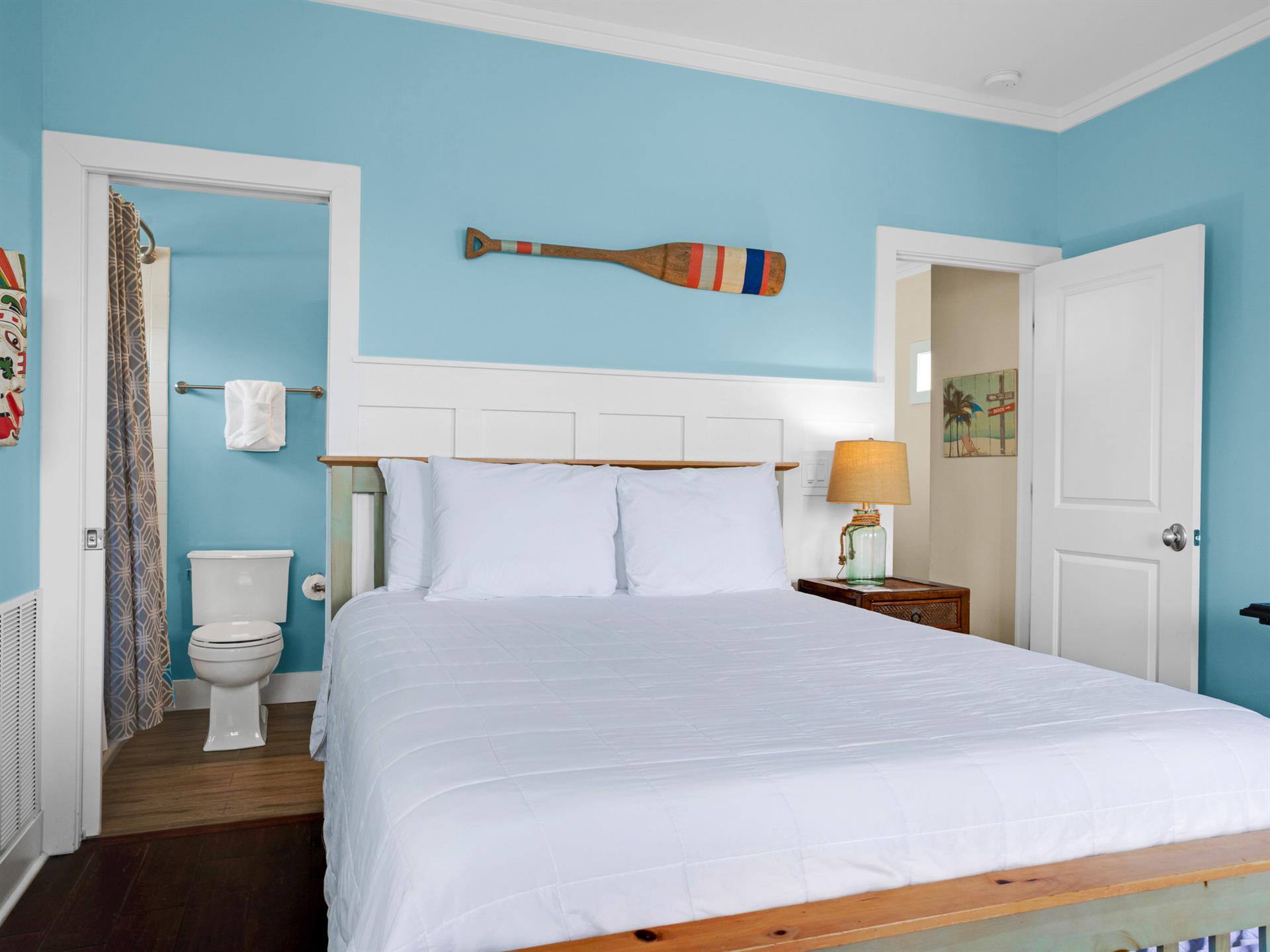 Queen Guest Bedroom on 2nd floor