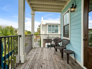 Deck off 2nd fl Queen Bedroom