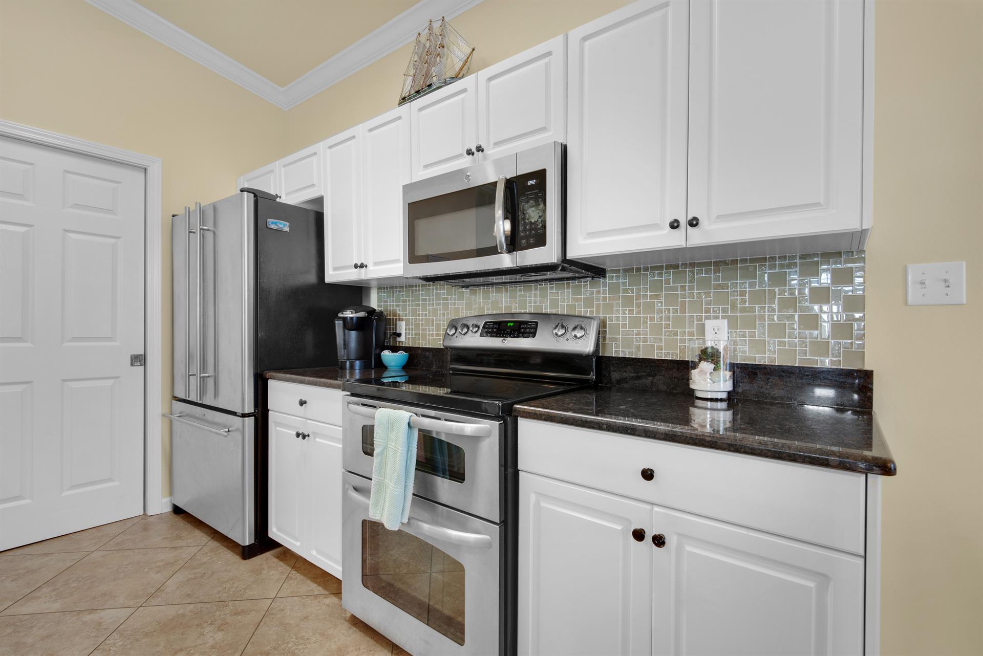 Kitchen With Upgraded Appliances
