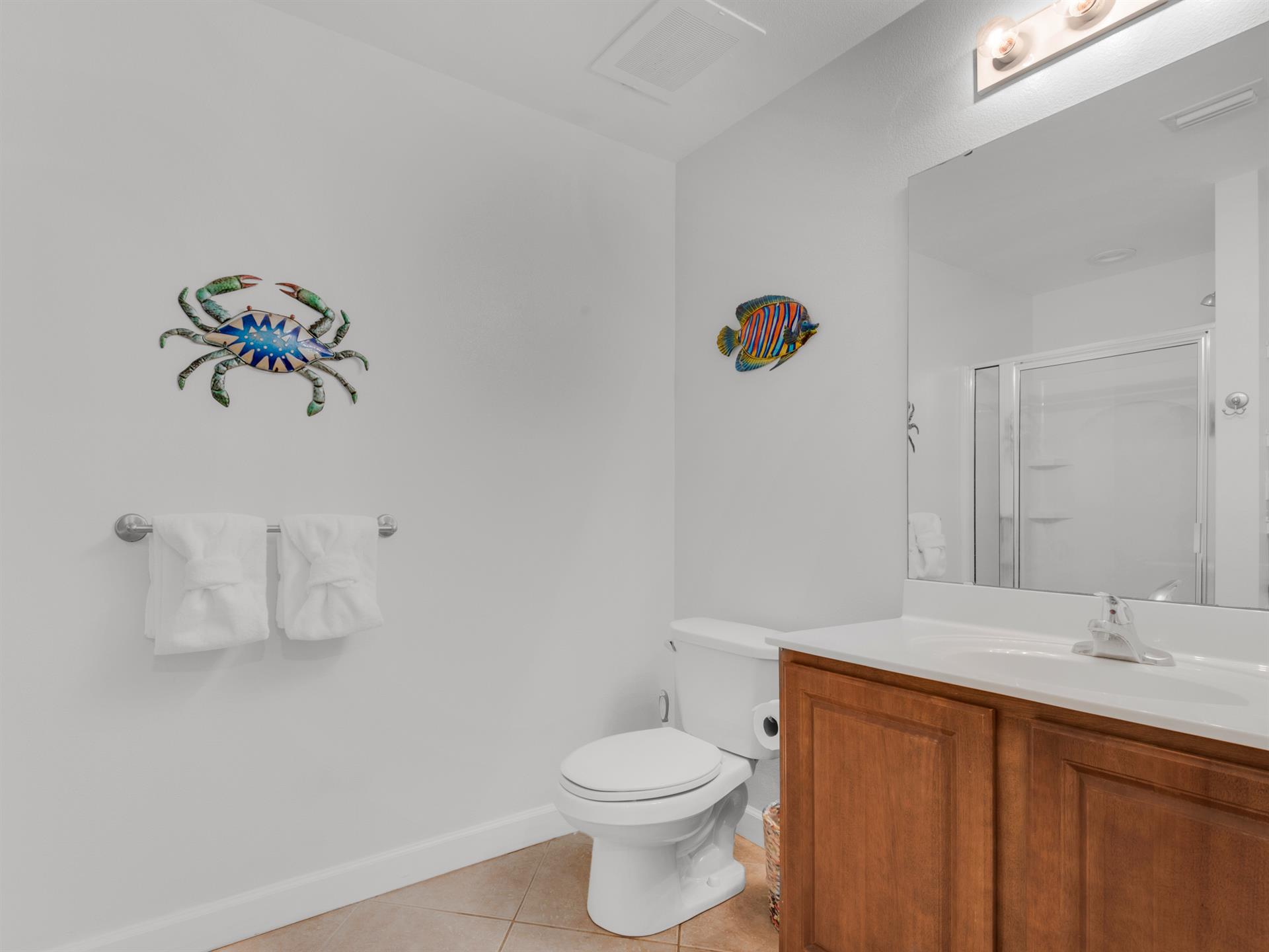 Guest Bathroom with Walkin Shower