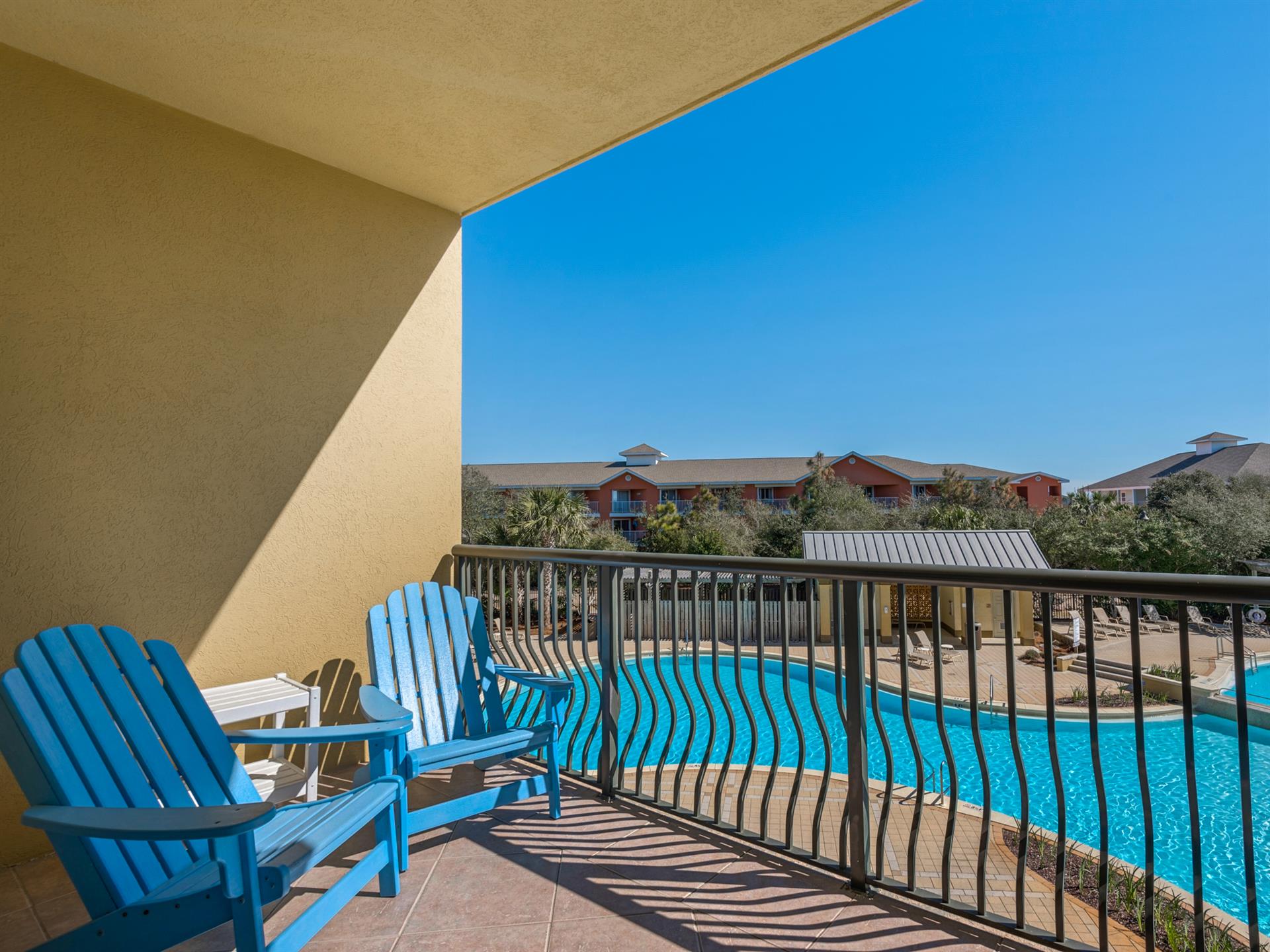 Large Private Balcony