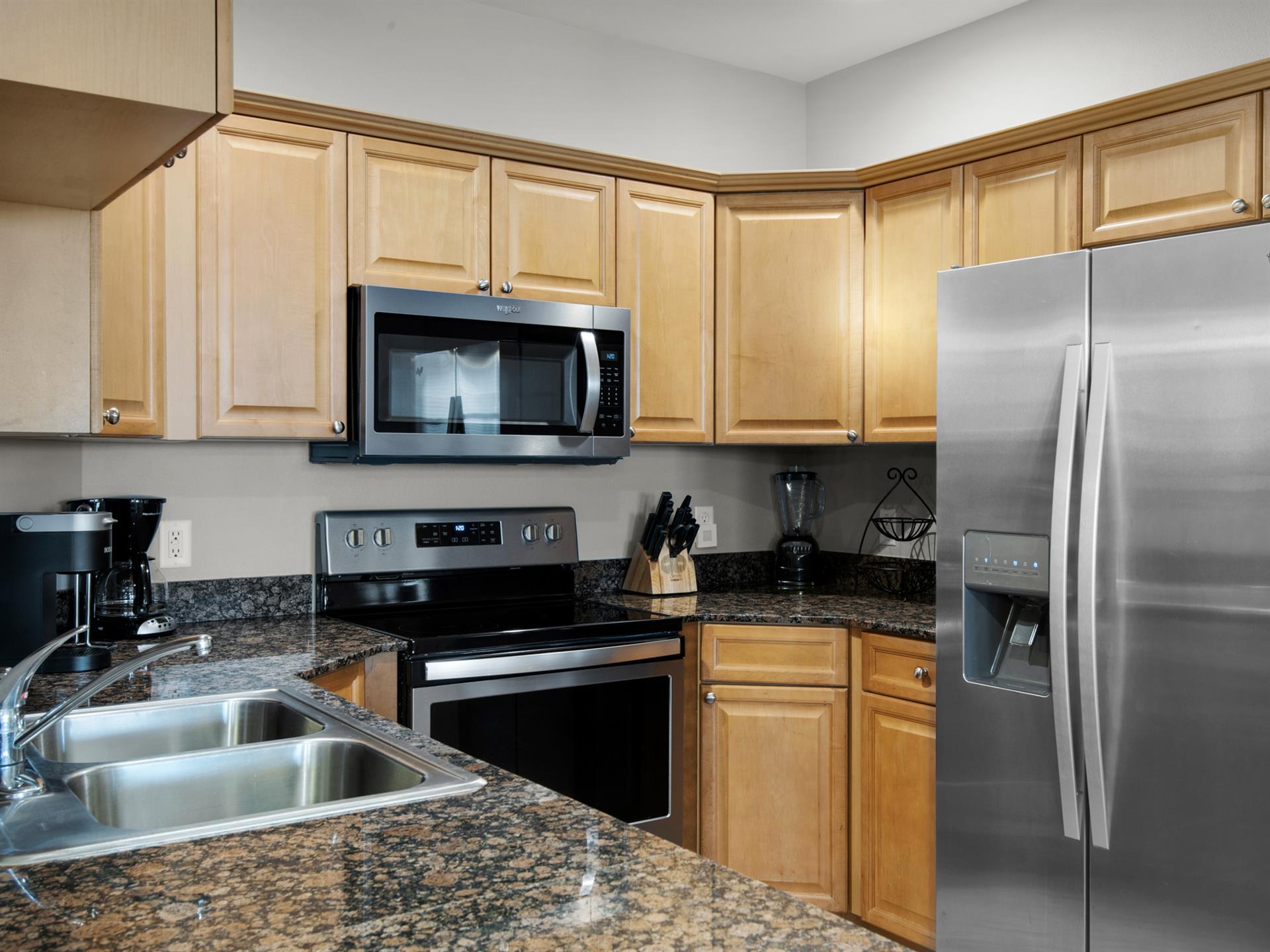 Kitchen with Stainless Appliances