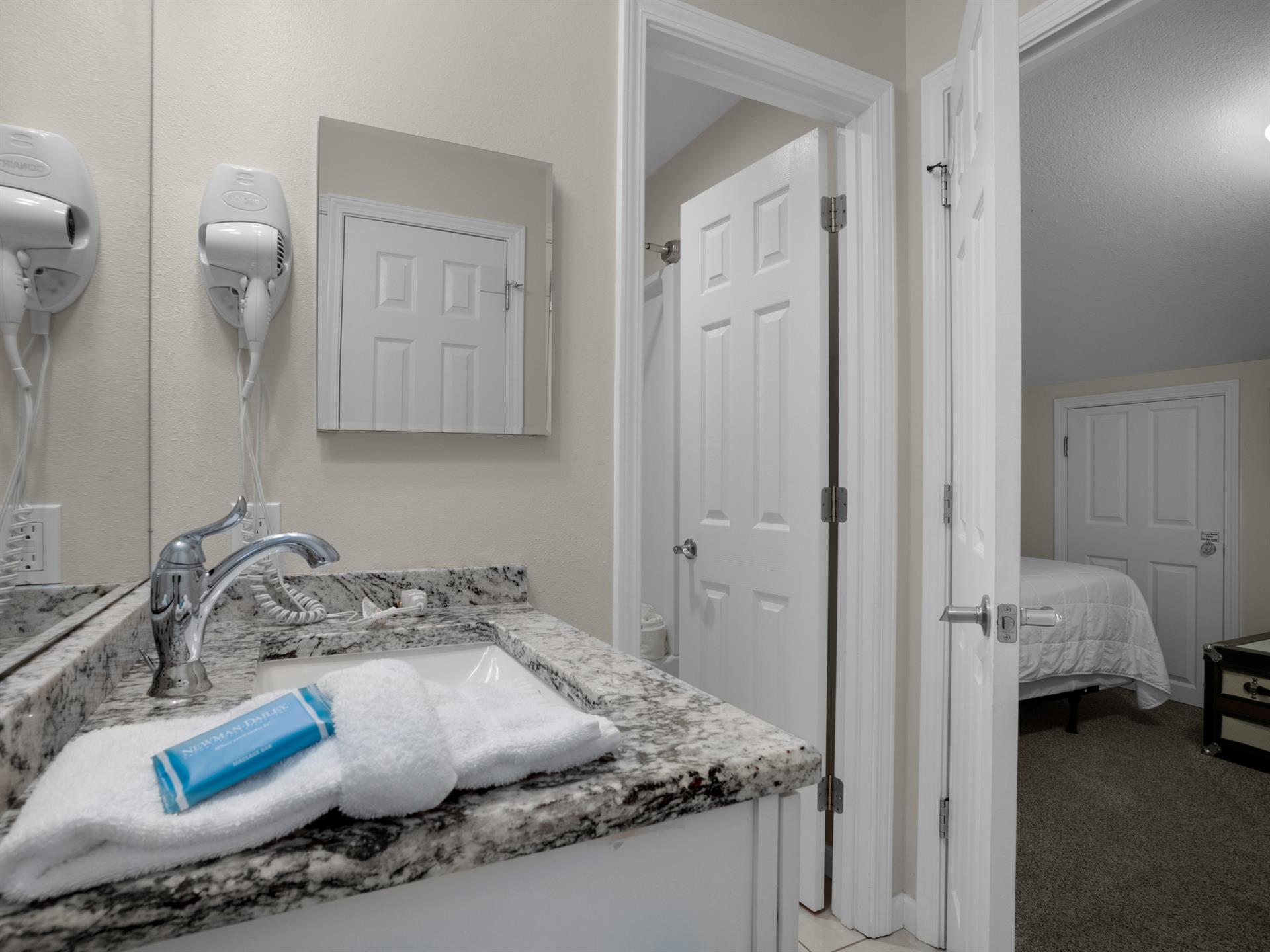 2nd floor LOFT shared bathroom