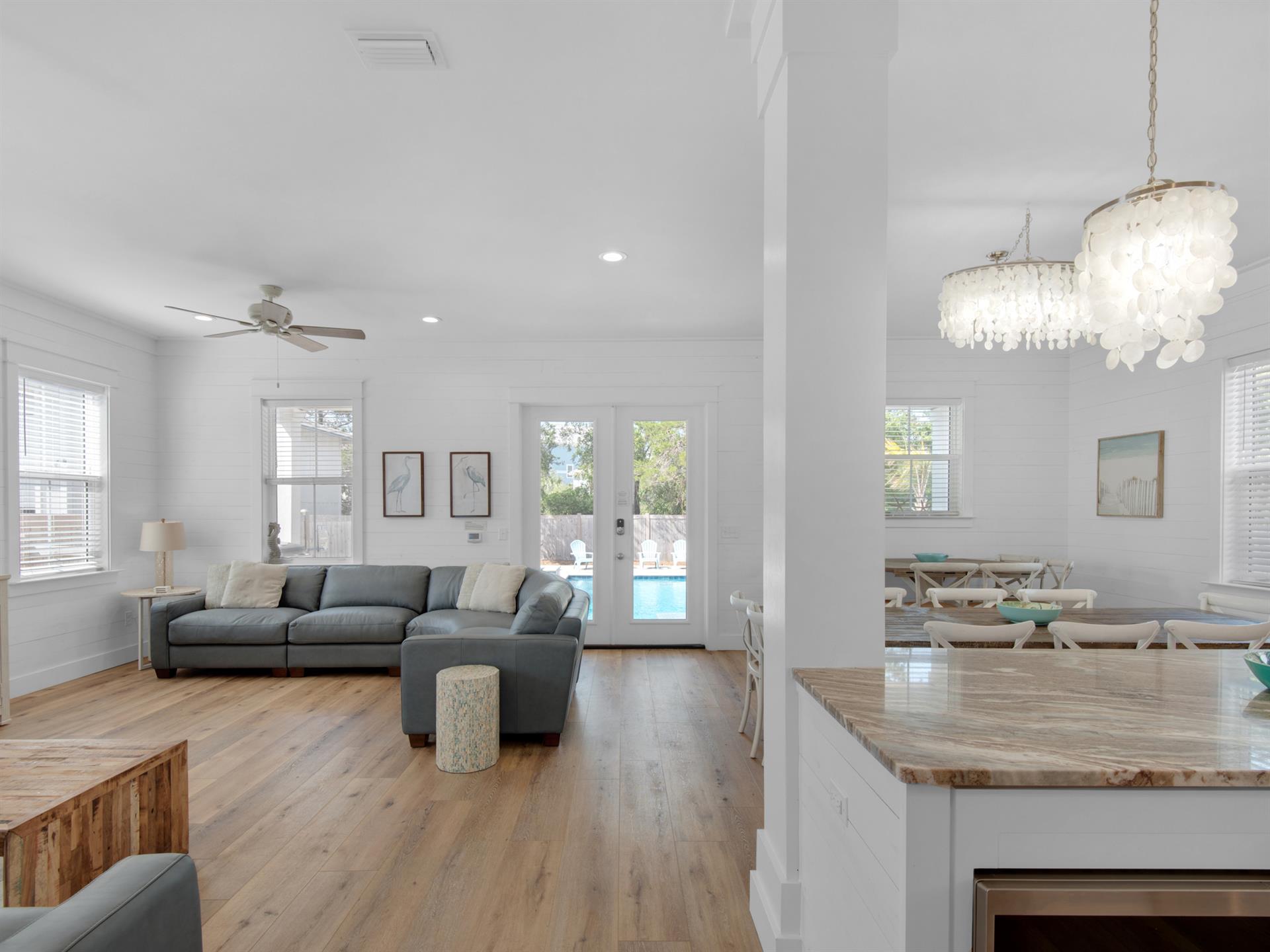Living Room and Kitchen