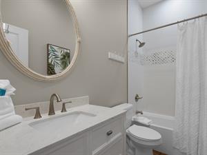 1st Floor King Room 1 Attached Bathroom with Tub