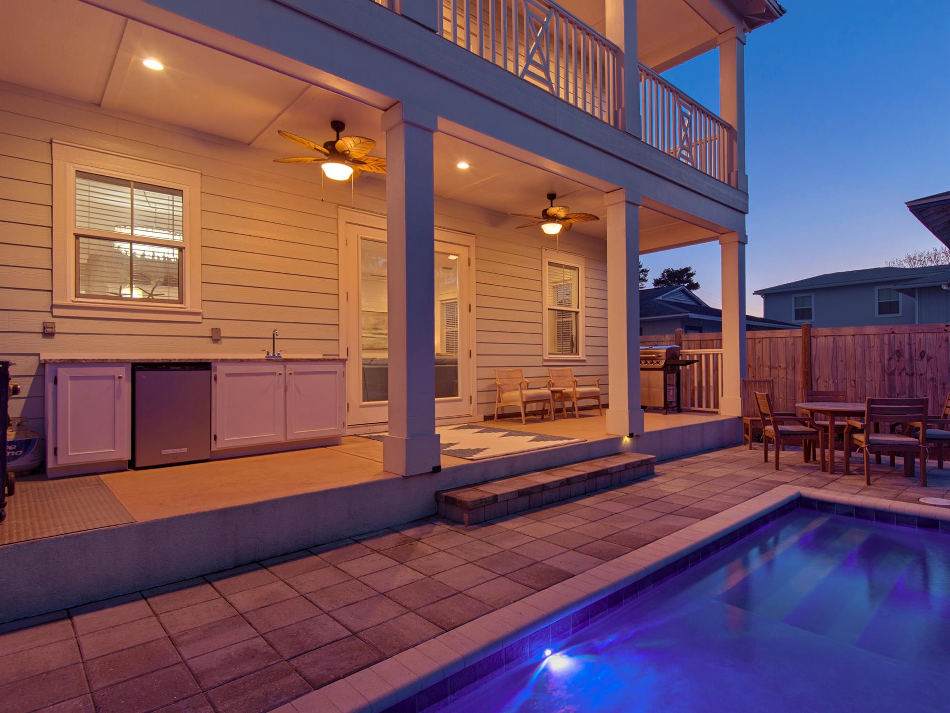 Outdoor Kitchen Area
