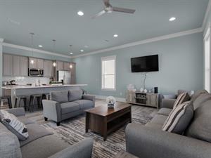 Living area with plenty of seating