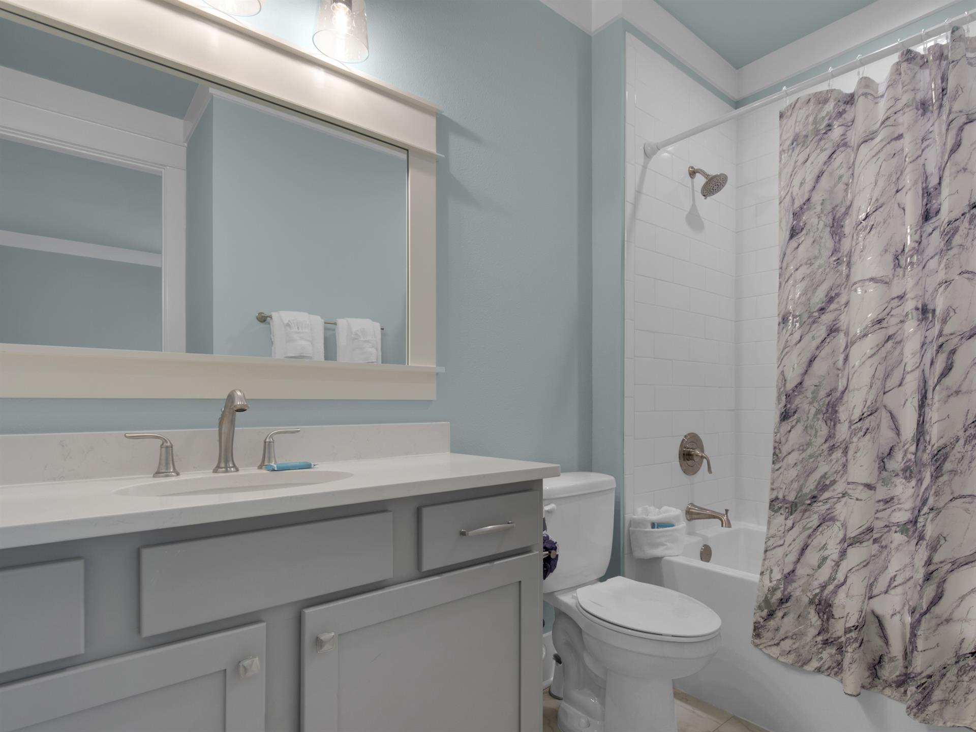 1st floor  Full bath off king bedroom