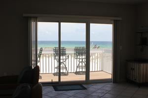 Balcony off Living and Dining Areas