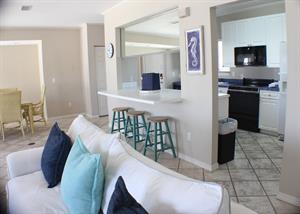 Kitchen with Bar Seating