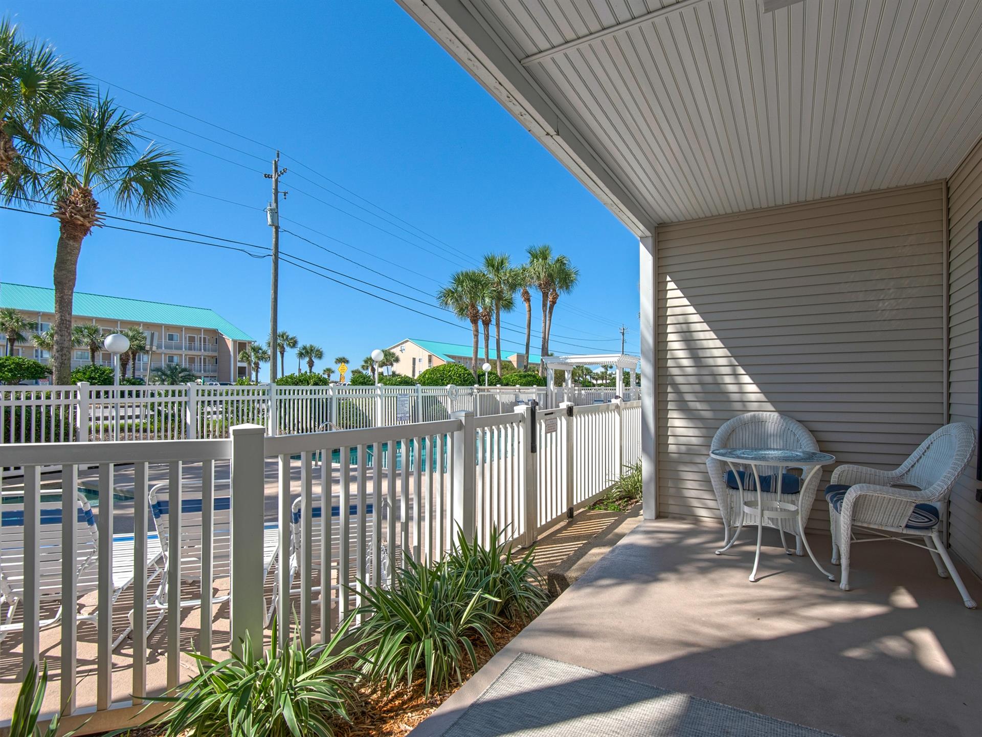 Private Access to Community Pool