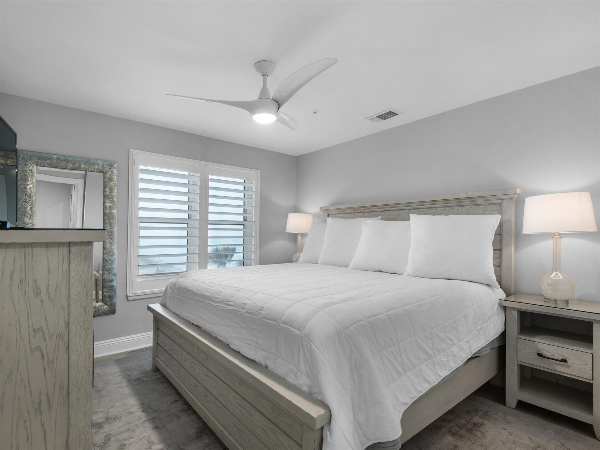 Guest Bedroom with King Bed