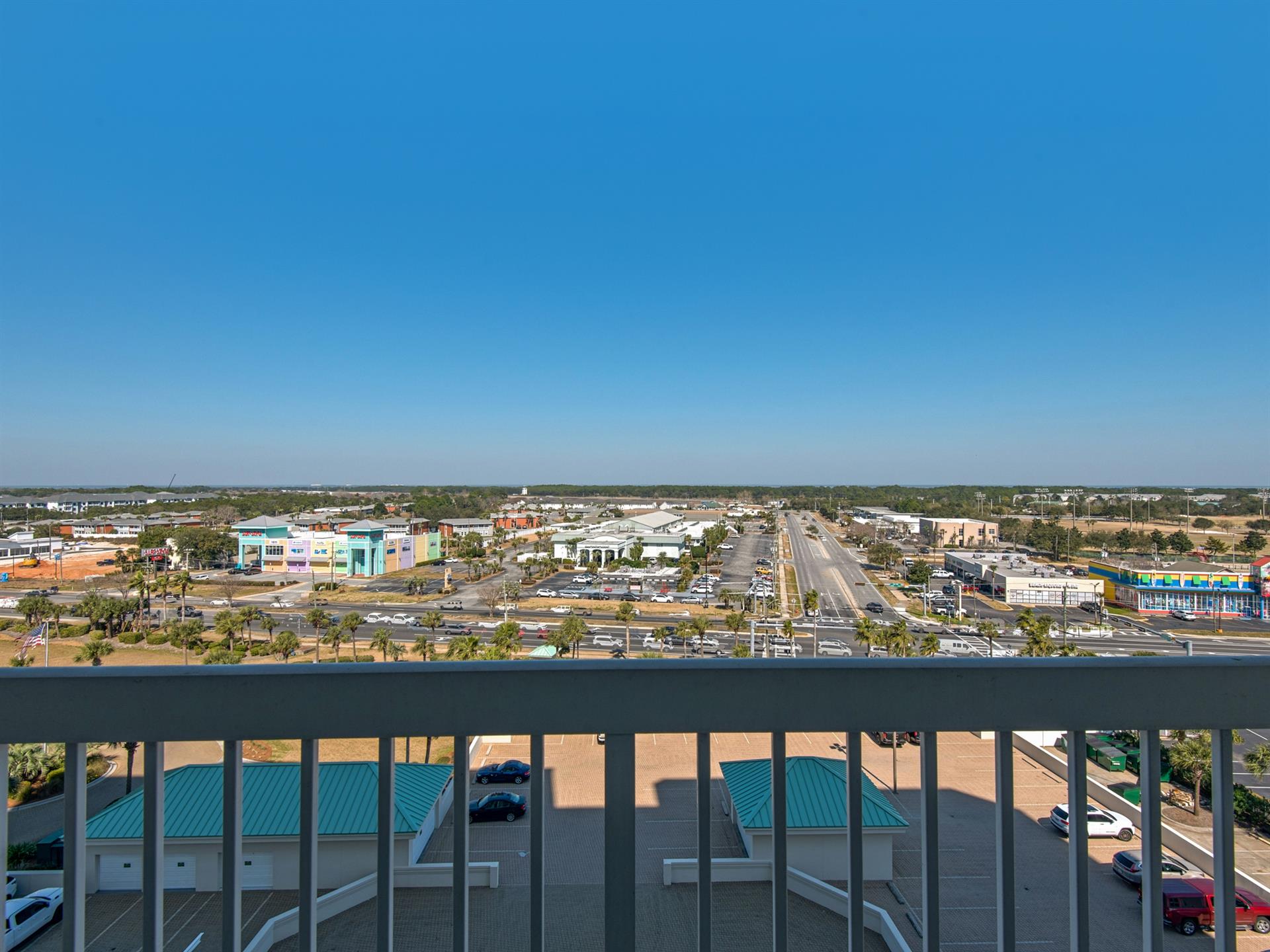 Private Balcony off Guest Bedroom 1 and 2