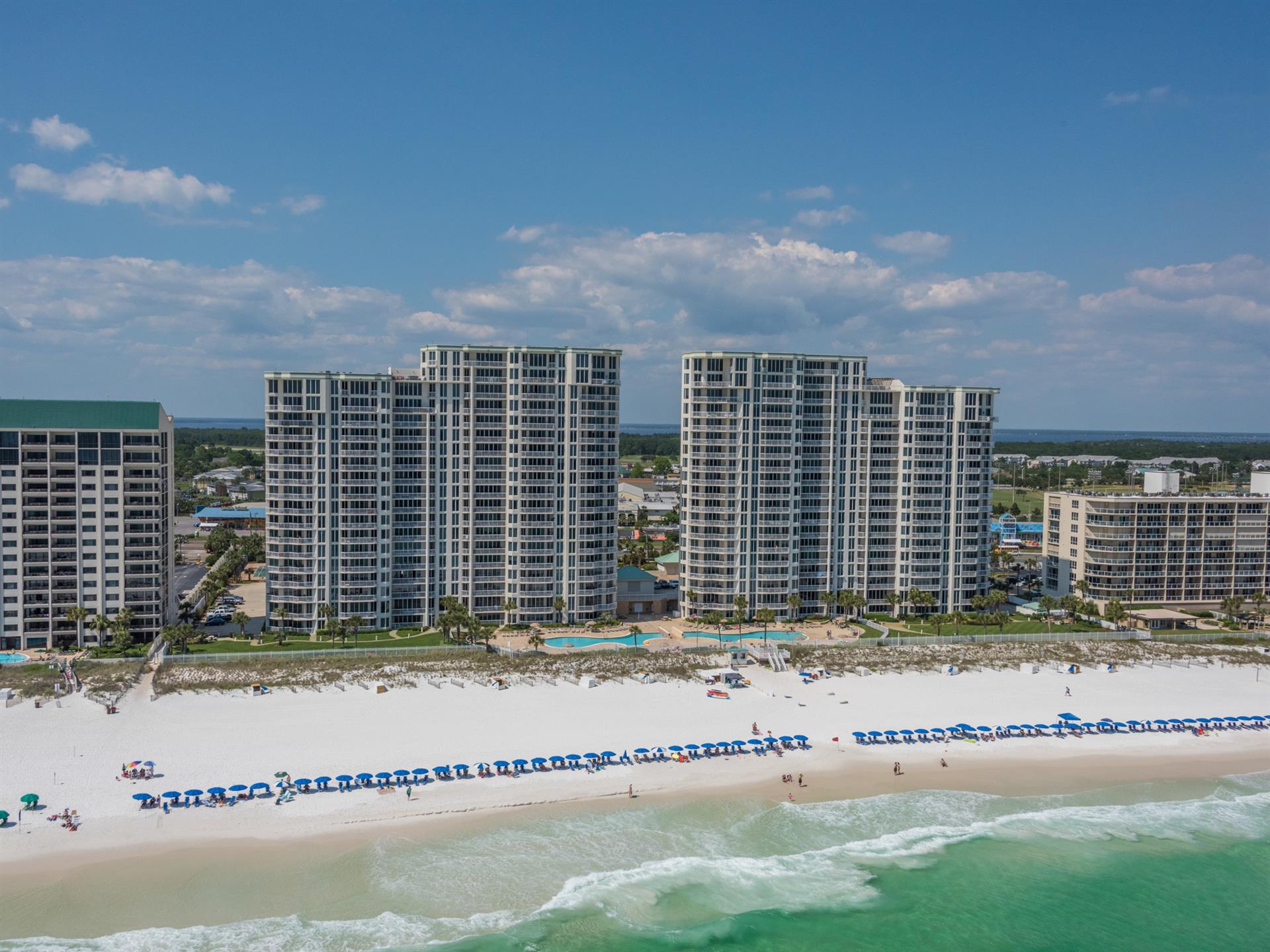 Beach View of Silver Beach Towers