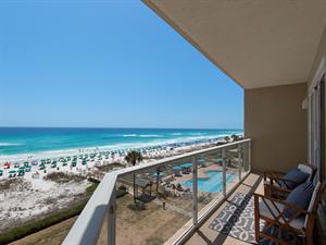 Relax and Enjoy the Emerald Coast Sun and Air on your Private Balcony