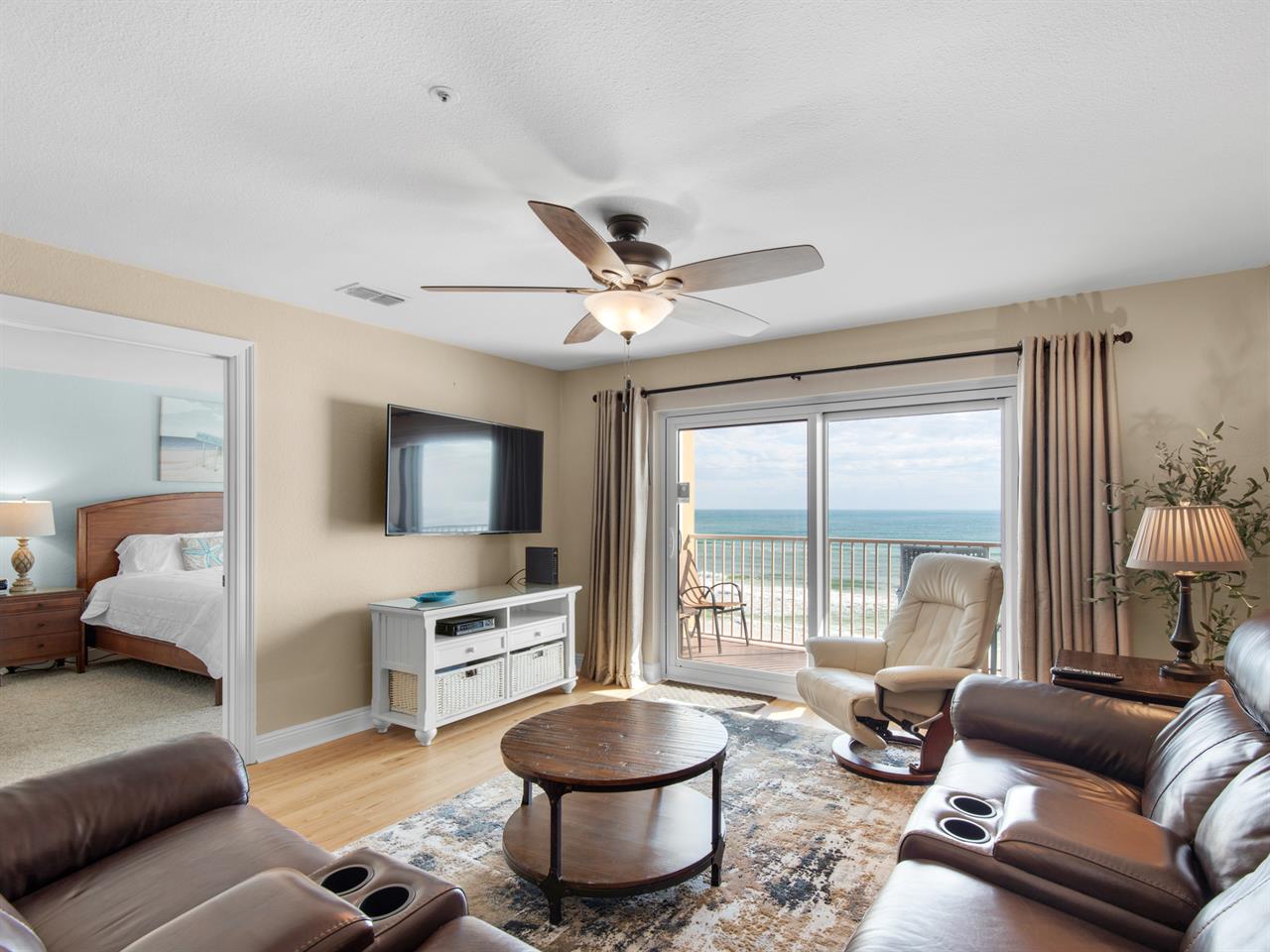 Living Room with Gulf View