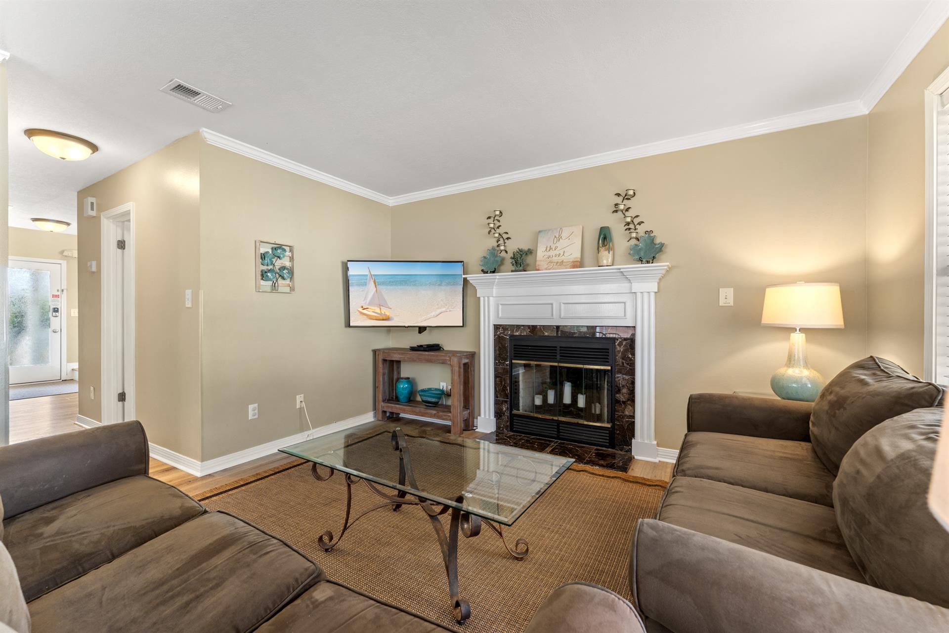 Living Room with Sleeper Sofa