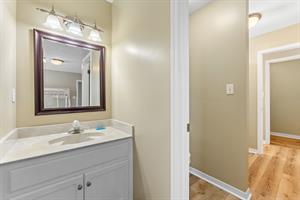 Vanity off Queen Room