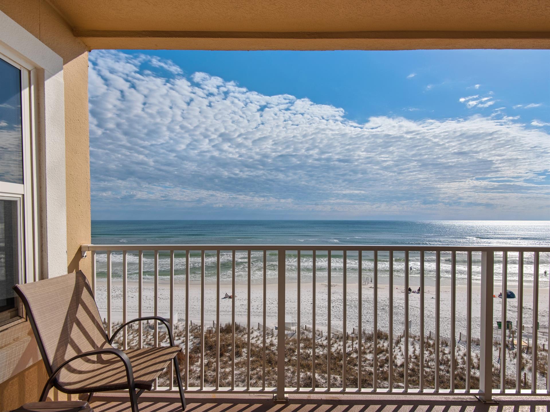 Gulf View from Balcony