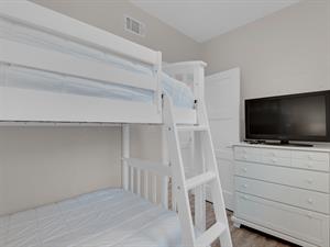 T.V. in Guest Bedroom