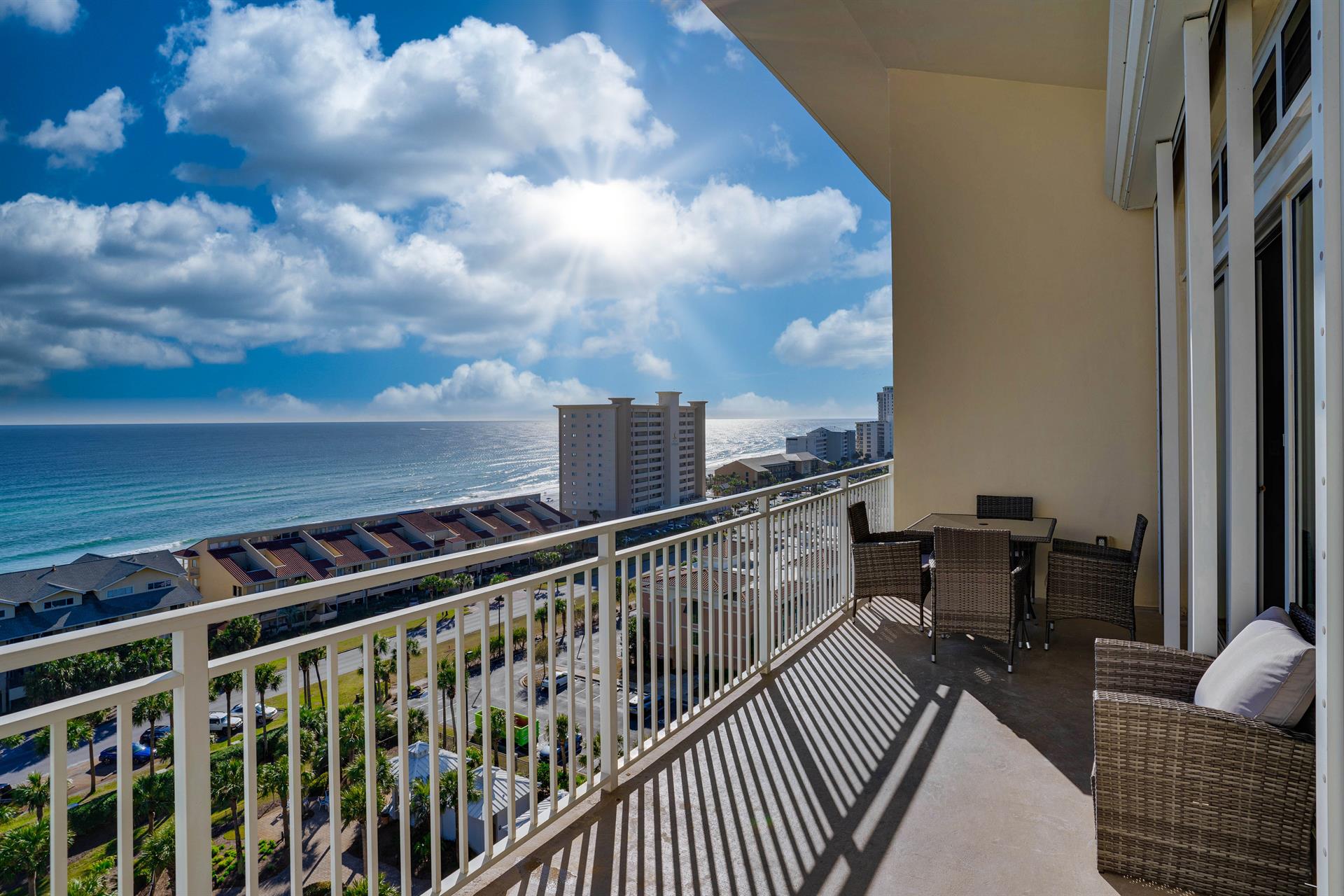 Relax on your Huge Private Balcony