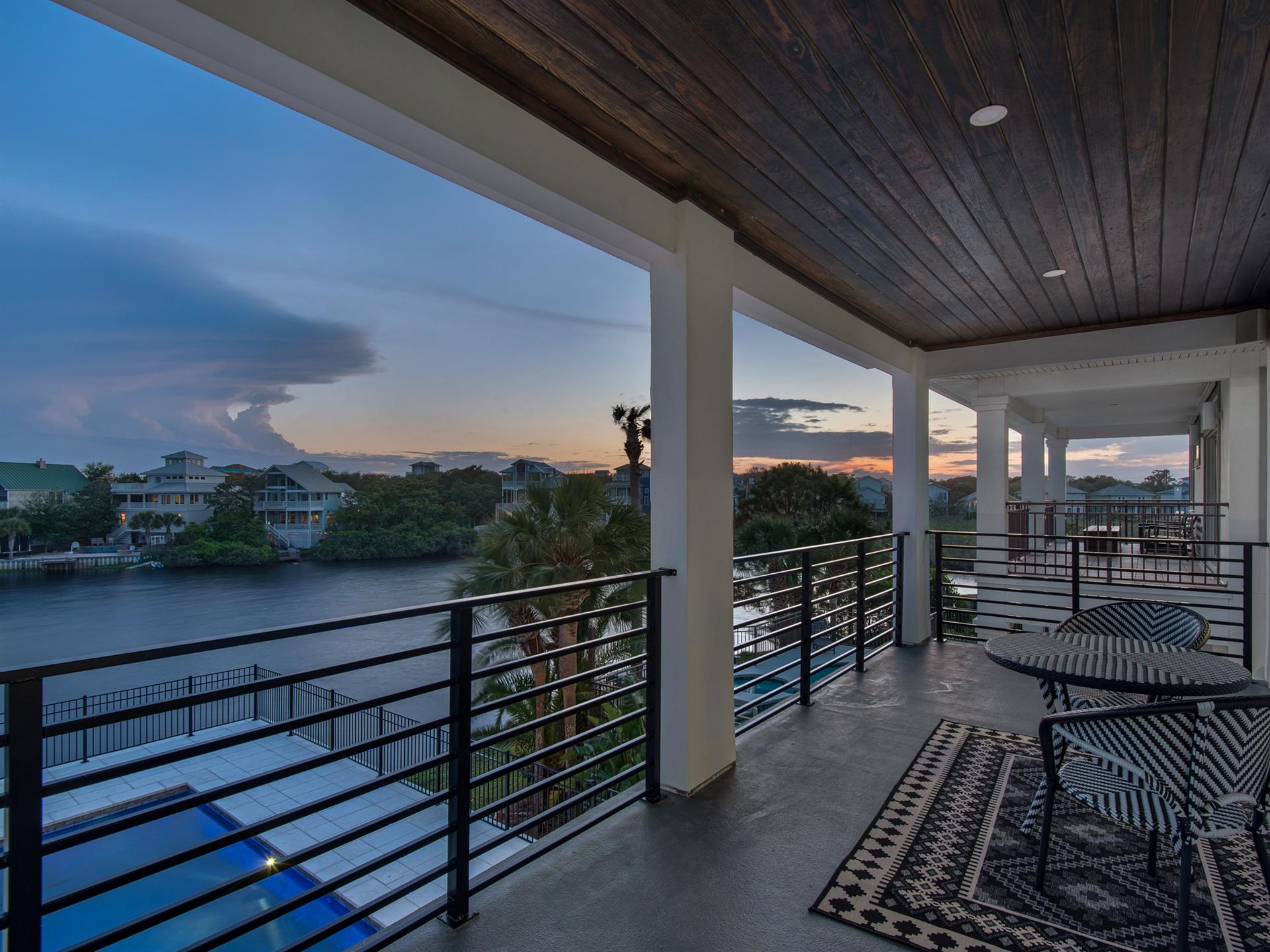 Sunset Views off Deck