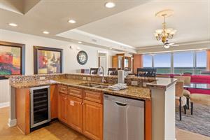 Kitchen with Amazing Gulf Views