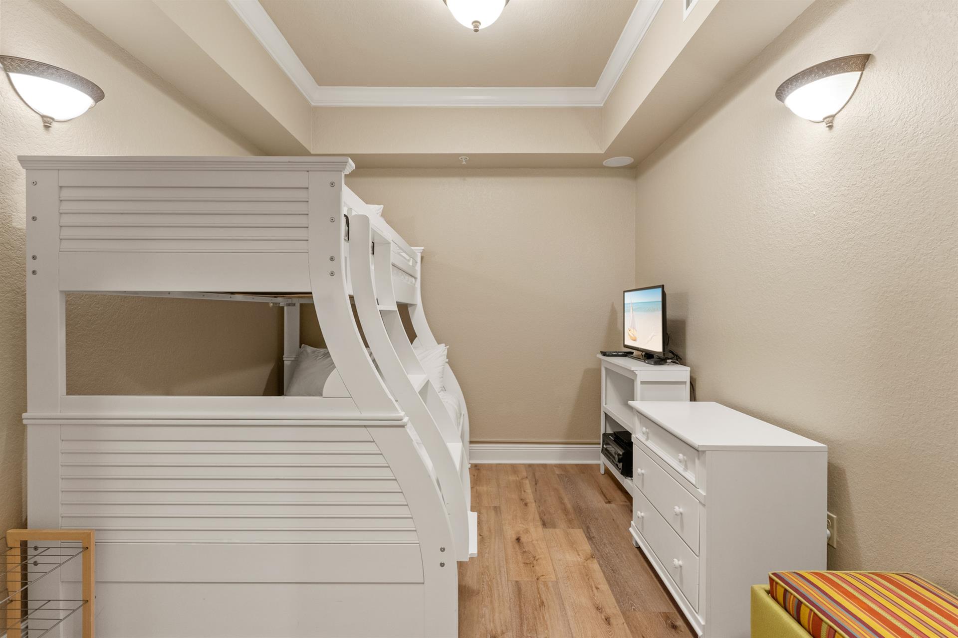 Guest Bedroom 4 with Triple Bunk