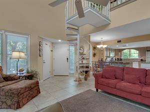 View of entry from Living Room