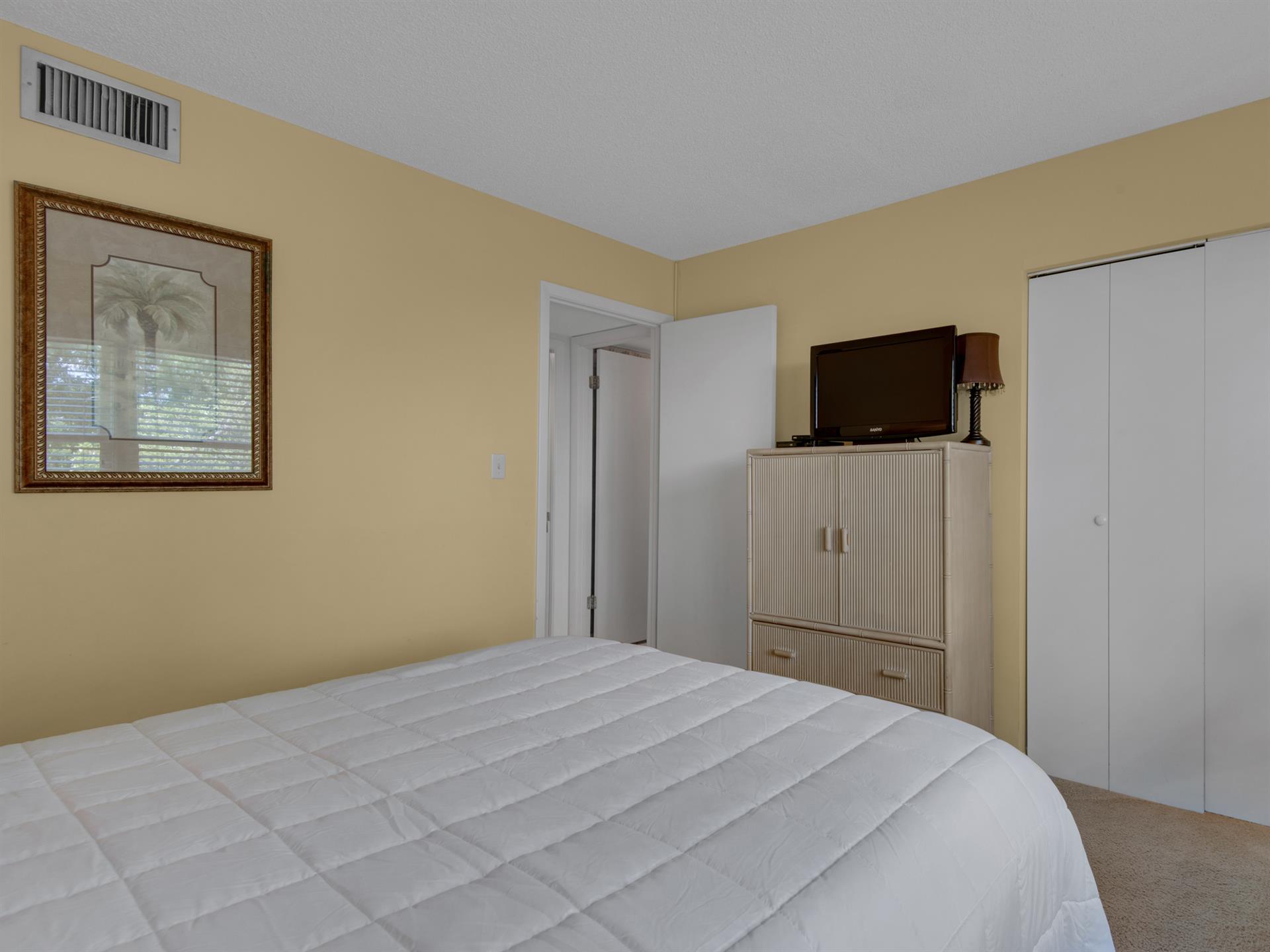 T.V in Guest Bedroom