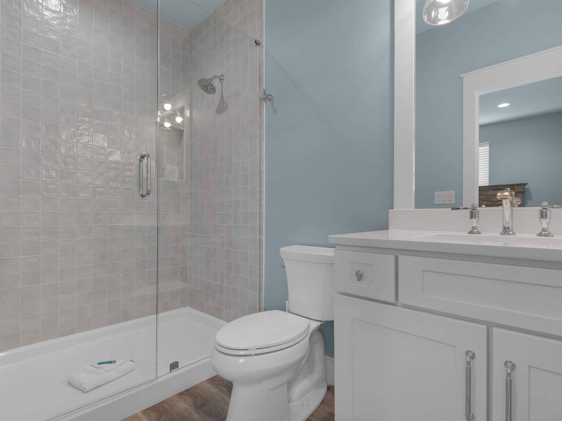 1st Floor king bedroom 1 with private bathroom