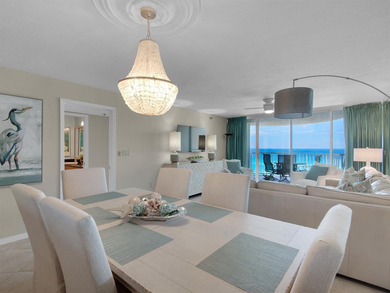 Gulf View from Dining Area