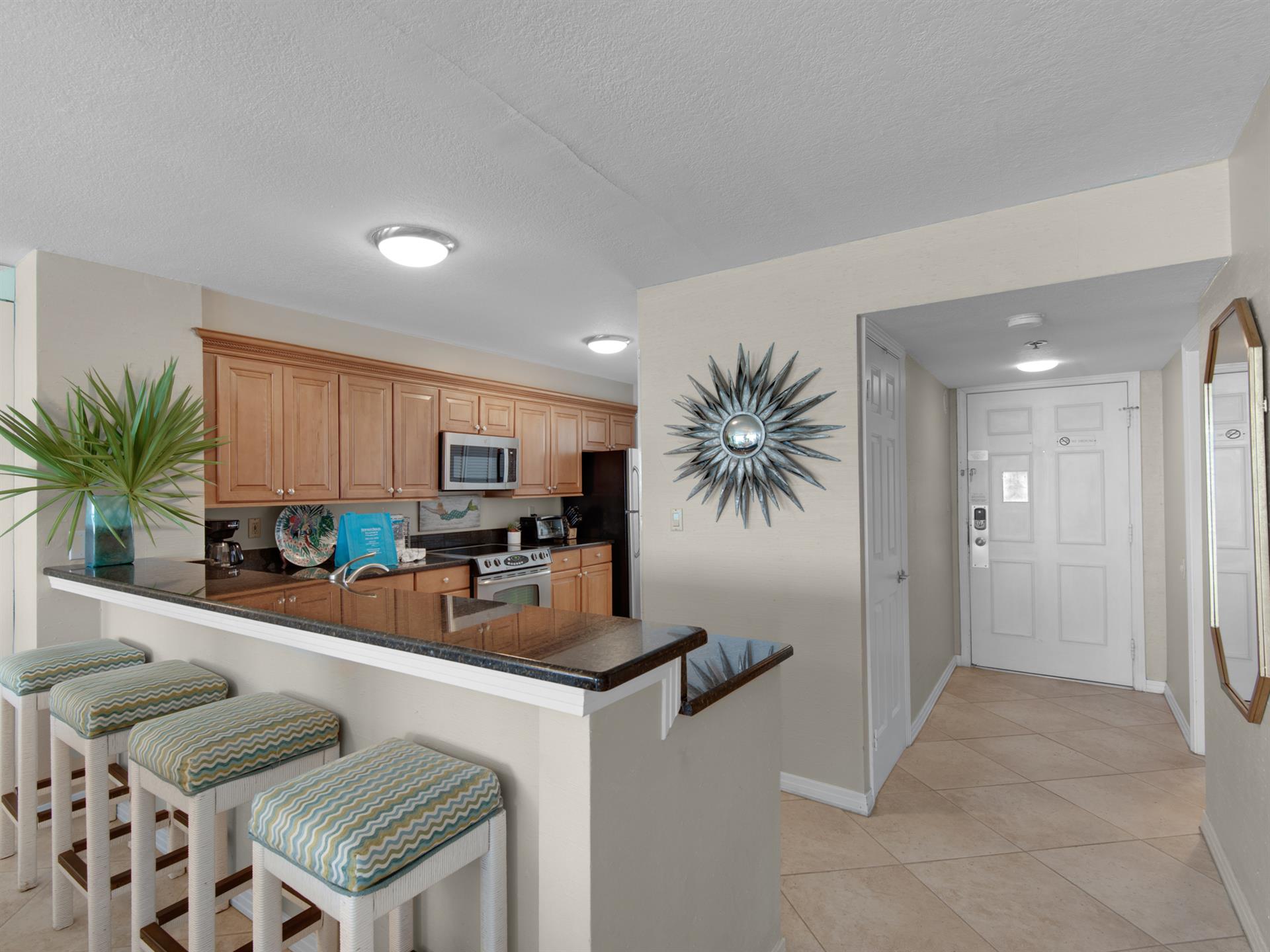 Extra Seating at Kitchen Bar