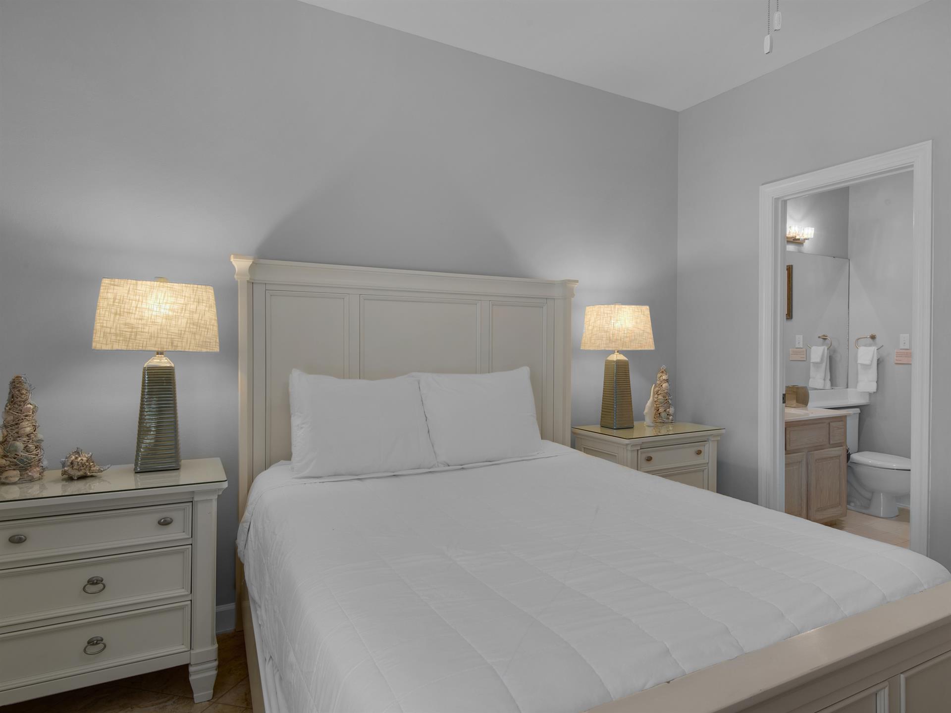 Back Guest Bedroom with En Suite Bath