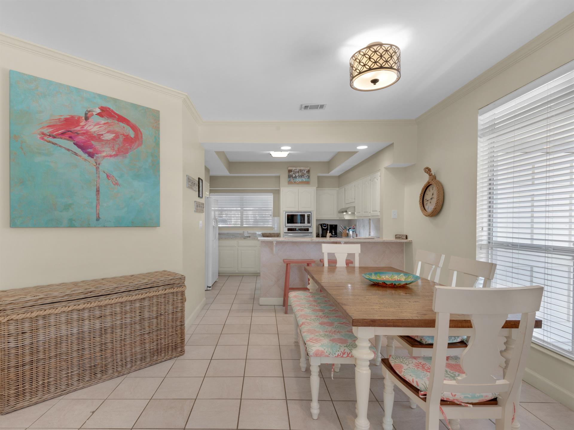 Overview of Kitchen  Dining Area