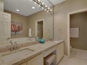 Primary Bathroom with Double Vanity