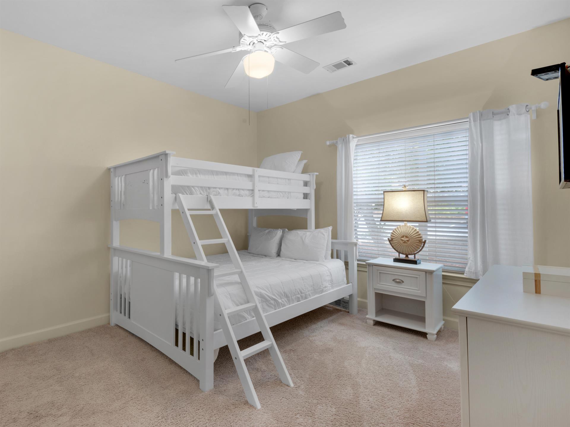 Guest Bedroom with Triple Bunk