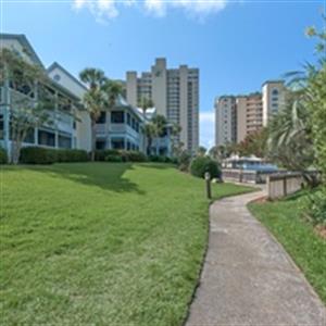 Walkway to Beach  Pools
