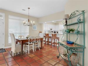 Dining Area with Extra Seating at Kitchen Bar