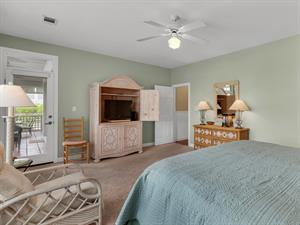 Flat Screen TV in Primary Bedroom