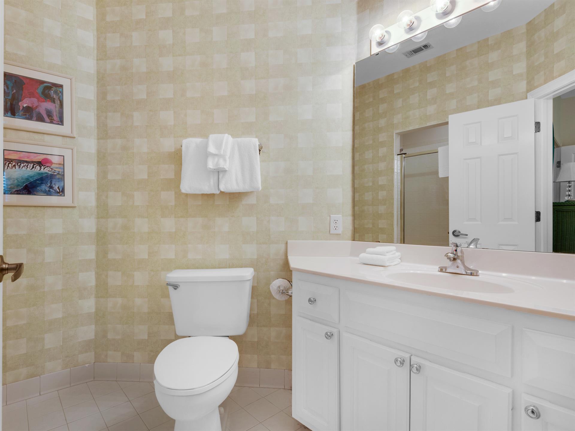 En Suite Bath for Queen Guest Bedroom